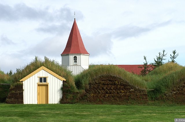PICT0905.JPG - Vallée de Skagafjördur : Ferme en tourbe de Glaumbaer